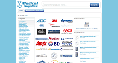 Desktop Screenshot of medicalsuppliesinc.com