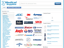 Tablet Screenshot of medicalsuppliesinc.com